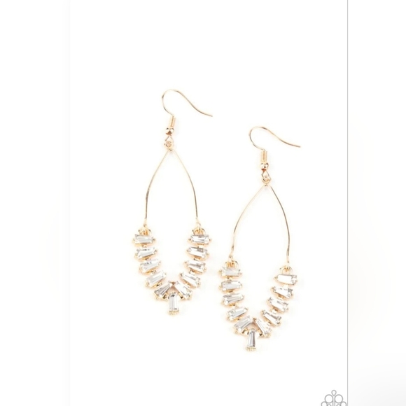 Me, Myself and ICE Gold Earrings - Picture 1 of 5